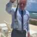 RFK Jr catches two SNAKES with his bare hands while his wife Cheryl squeals after spotting them on Dr Oz’s patio