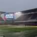 England’s final World Cup warm-up game is DELAYED amid weather chaos in Florida