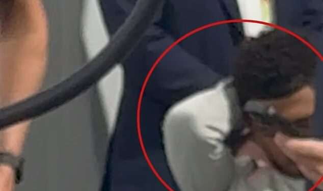 Argentina’s media are convinced Jude Bellingham is INJURED as new footage emerges of England star grimacing in pain from his heavily-scarred shoulder