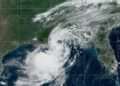 Bertha slams into US coast as forecasters fear tropical storm may gain strength soon