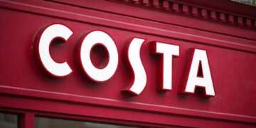 Costa confirms price change to food and drink until September 1 in new sign