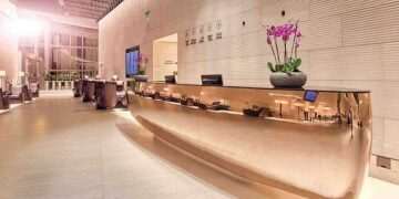 Inside the world’s most incredible airport lounges – from Michelin-star dining and cinemas to spas