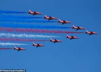Red Arrows face being grounded for years thanks to Keir Starmer’s defence spending dithering
