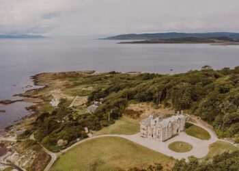 Jaw-dropping Scottish coastal mansion overlooking beach hits the market
