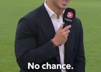 ‘No chance!’: Peter Schmeichel is shot down live on TV by Newcastle boss Matthias Jaissle on Man United’s hopes of signing Lewis Hall