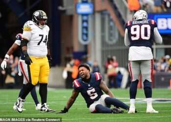 New England Patriots land in injury hell as FIVE players leave Steelers game in nightmare scenario