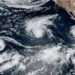 Three hurricanes near US as millions brace for life-threatening effects during holiday weekend