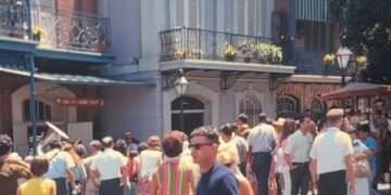 ‘Time travel’ claims erupt after family spots shocking detail in Disneyland photo from the 1960s